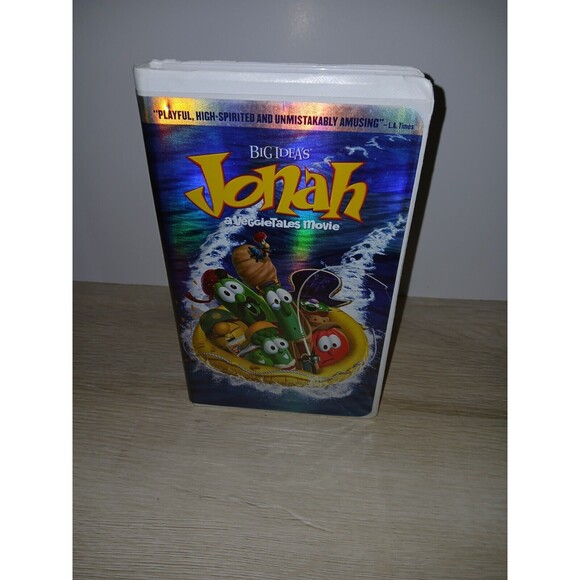 Lot Of 3 Veggie Tales VHS Tapes Jonah, Dave & The Giant Pickle & An Easter Carol - Picture 13 of 16